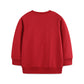 Pull en coton tricoté à col rond pour enfants, modèles d'automne, broderie de dessin animé