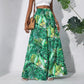 Printed Casual High Waist Wide Leg Pants Trousers