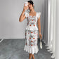 Women's Printed Top And Skirt