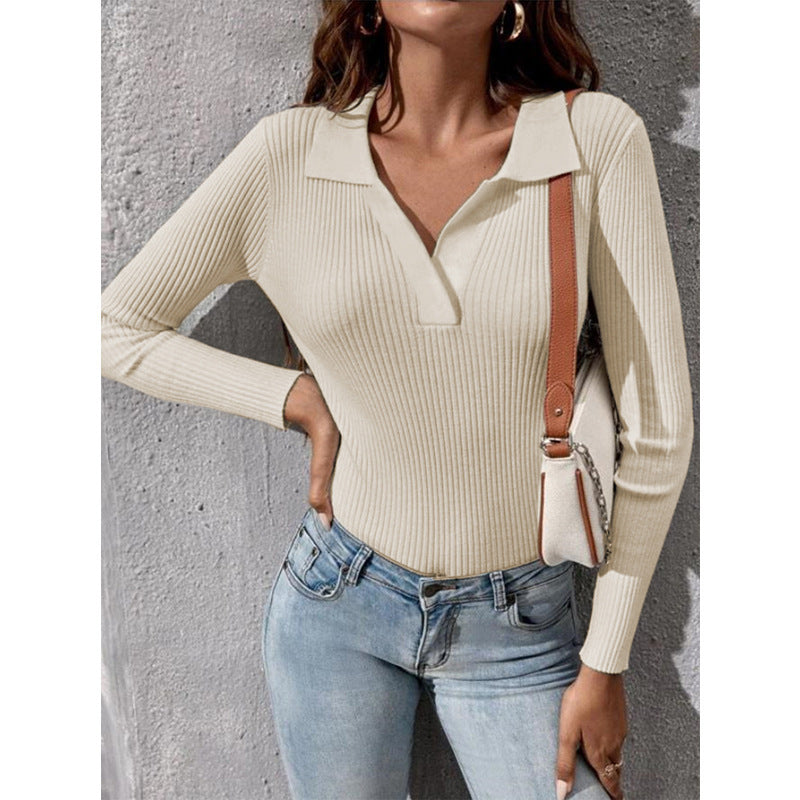 Women's Pullover Sweater Knitted Top