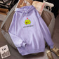Avocado Hoodie Sweatshirt Hooded Sweater Men And Women Plus Velvet Loose