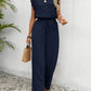 Elegant Exclusive Lace Trim Short Pants Set