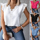 Fashion Lace Stitching Loose Shirt Women