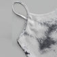 Tie-dye sleeveless vest