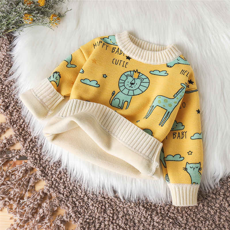 Pull bébé et fille en cachemire automne-hiver