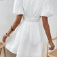 Polyester Kite Flying Dress White Female