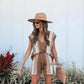 Women's Fashion Casual Shorts V-neck Two-piece Suit