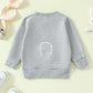 Girls' Popular Sweatshirt Rabbit Pattern