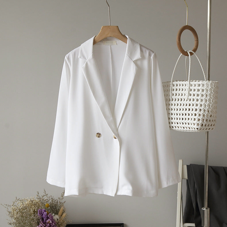 Women's solid color suit