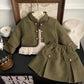 Coat Pleated Skirt Two-piece Set