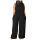 Women's Wide-leg Sleeveless Jumpsuit