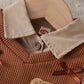 College Style Blouse Knitted Vest Plaid Row Pleated Skirt Set Three-piece Set
