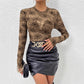 Mesh Bottoming Shirt Thin See-throughFlattering Top For Women