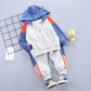 Ensemble deux pièces pour garçon, chemise zippée, pantalon de sport, mode enfant, 1 à 3 ans