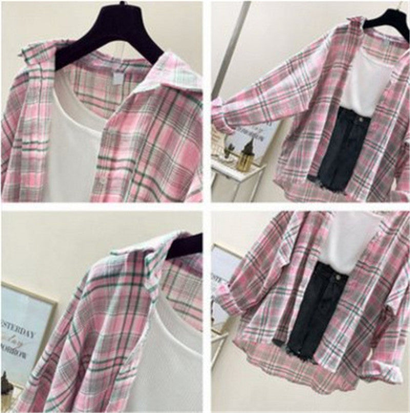 Han Fan Loose Mid-length Sun Protection Cardigan With A Thin Coat