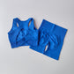 Quick-drying Sports Suit Women's Seamless Yoga Suit Yoga Clothes Shorts Two-piece Set