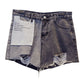 Short en jean grande taille pour femme