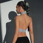 Rhinestone Halter Spaghetti Straps Fashion Slim Vest