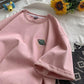 Women's Loose Korean Summer Short Sleeve
