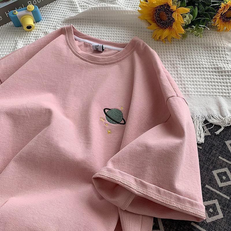 Women's Loose Korean Summer Short Sleeve