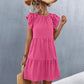 European And American Women's Clothing Solid Color Dress Women