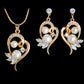 Europe And The United States Sell Money Network Pearl Necklace Set Bridal Jewelry Set Wholesale 9093
