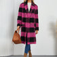 Long Plaid Double-sided Wool Overcoat