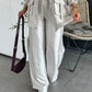 Women's Clothing Straight-leg Trousers Two-piece Set Solid Color Fashion