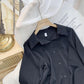 Women's Fashion Solid Color Loose Shirt Tops