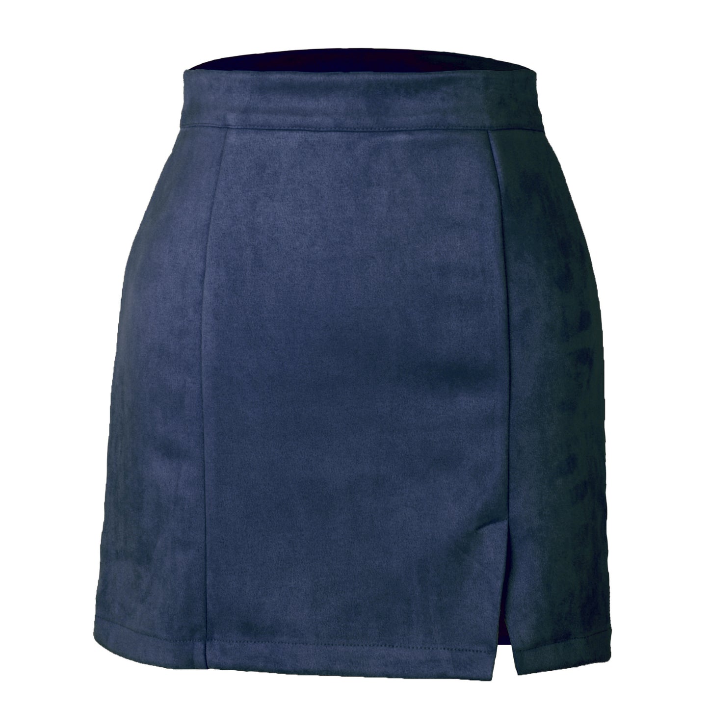 Jupe sexy taille haute en daim style coréen automne et hiver