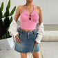 Women's Fashion Personality Slim Fit Halter Top