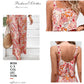 Women's Printed Square Collar Camisole Jumpsuit