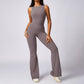 Peach Hip Lifting Sport Yoga Bodysuit Women's Casual