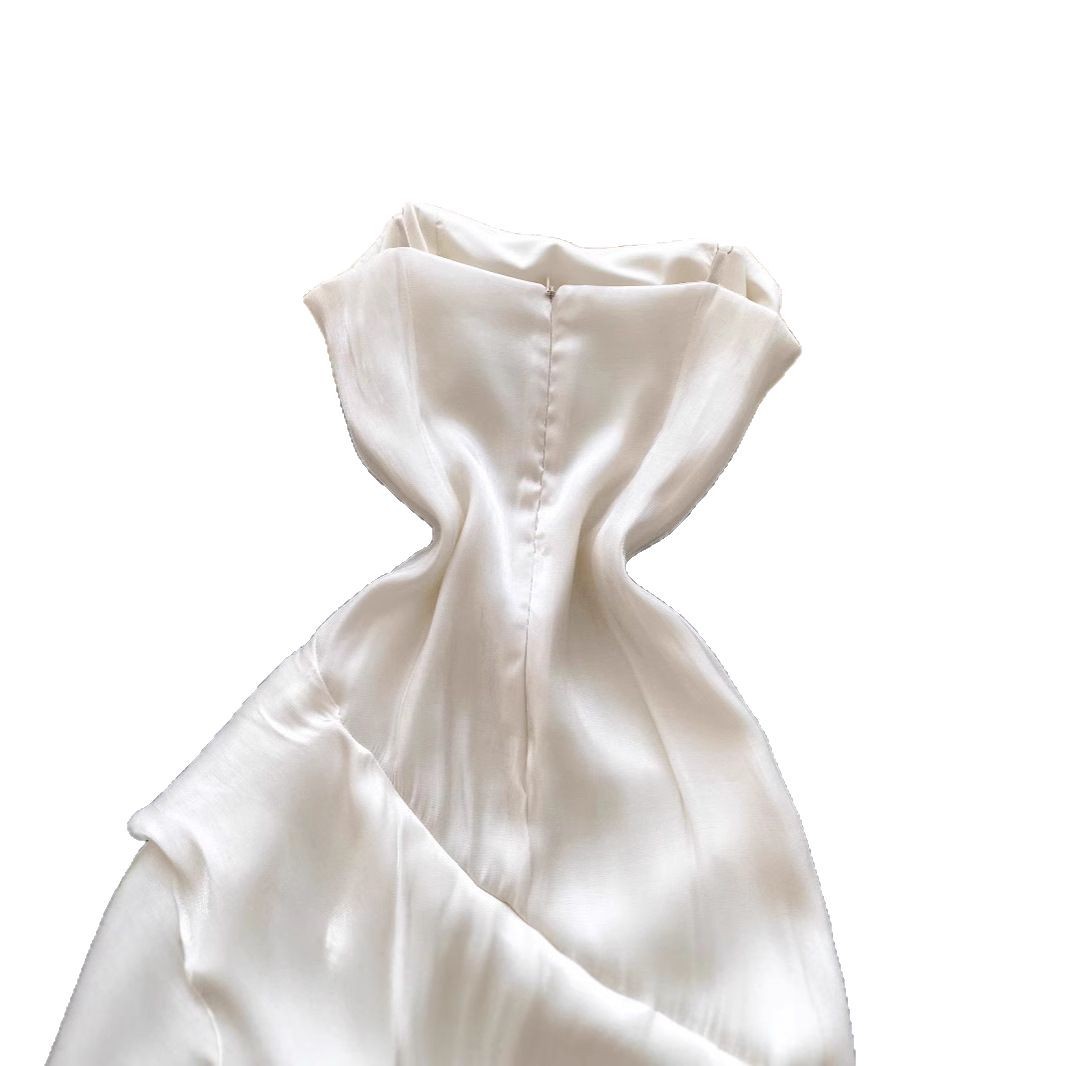 Women's Fashion Ruffles Slim Strap Dress
