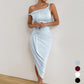 Women's Sexy Pleated Slim-fit Dress