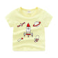 T-shirt d'été imprimé dessin animé pour enfants