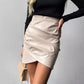Autumn And Winter Temperament Commuting Slim-fit High-waisted Short Skirt