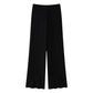 Asymmetric Design Hanging Collar Top And Trousers Suit