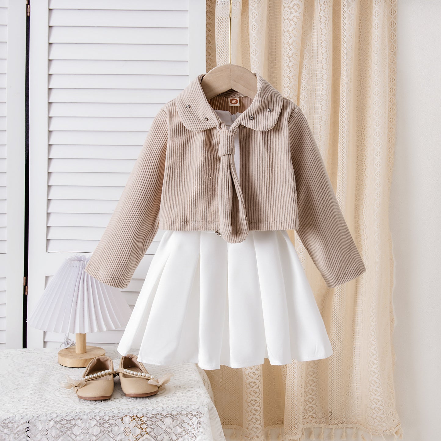 Casual And Versatile Sleeveless Solid Color Pleated Dress