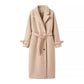 Manteau ample en laine pour femme