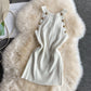 Slim Fit And Thin Outer Wear Thin Sleeveless T-shirt Top