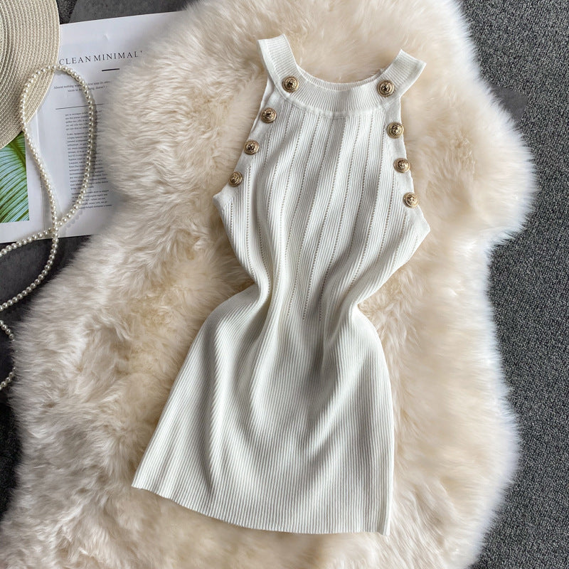 Slim Fit And Thin Outer Wear Thin Sleeveless T-shirt Top