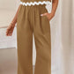 Cotton And Linen Casual Sleeveless Vest Women's Pants Two-piece Set