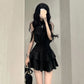Camisole Halter Top High Waist Slimming Skirt Suit