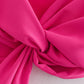 Women's Fashion Bow Trim Short Top Tube Strap