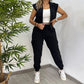Ensemble chemise à manches courtes et pantalon élégant et tendance pour femme