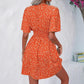 Robe confortable et décontractée à manches courtes pour femme