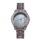 Bamboo Pattern Fashion Numbers Creative Men's And Women's Watches