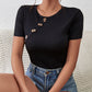 New Summer Women's Clothes Tight-fitting Solid Color European And American Knitted Jumpsuit