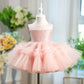 Children's Sequined Sleeveless Girl Princess Dress